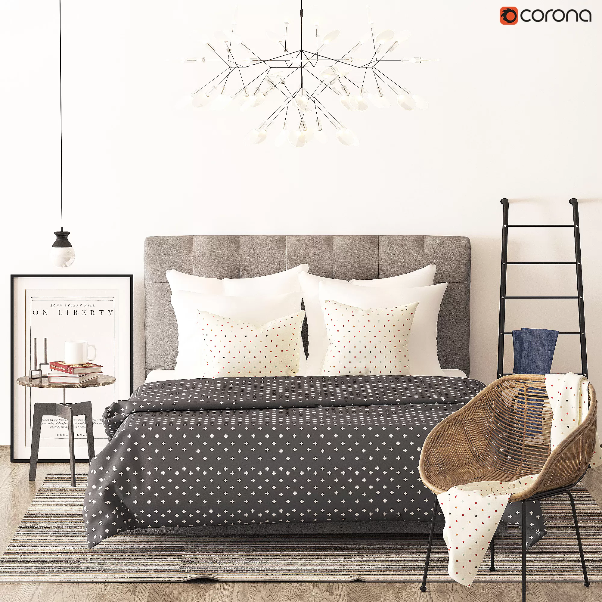 Furniture – Bed 3D Models – Richmond bed Furniture – Bed 3D Models – Richmond bed