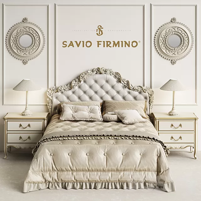 Furniture – Bed 3D Models – Savio Firmino 1696 Classic Bedroom Set Furniture – Bed 3D Models – Savio Firmino 1696 Classic Bedroom Set