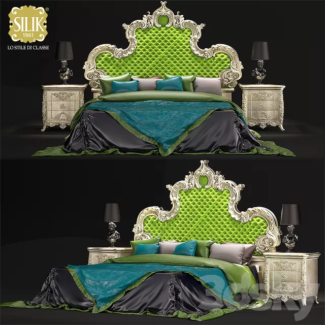Furniture – Bed 3D Models – Silik Aura bed Furniture – Bed 3D Models – Silik Aura bed