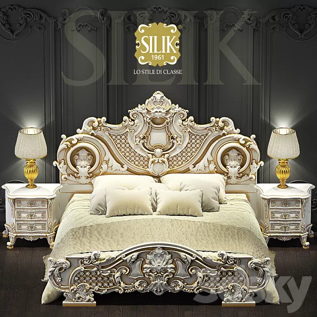 Furniture – Bed 3D Models – Silik Niobe Furniture – Bed 3D Models – Silik Niobe