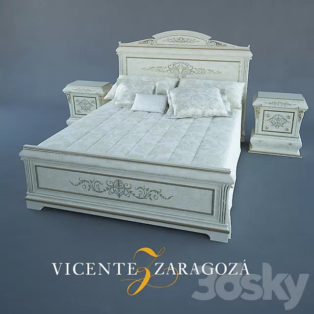 Furniture – Bed 3D Models – Verona Bed by Vicente Zaragoza Furniture – Bed 3D Models – Verona Bed by Vicente Zaragoza