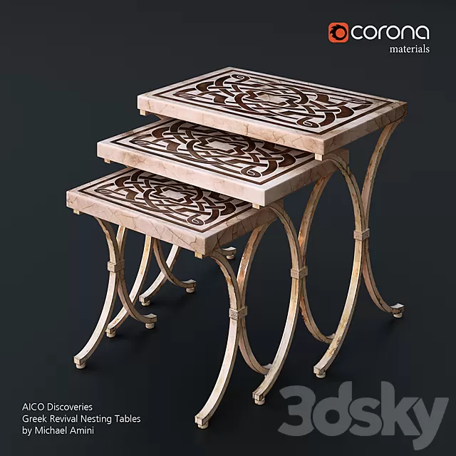 Table 3D Models – 0207 Table 3D Models – 0207