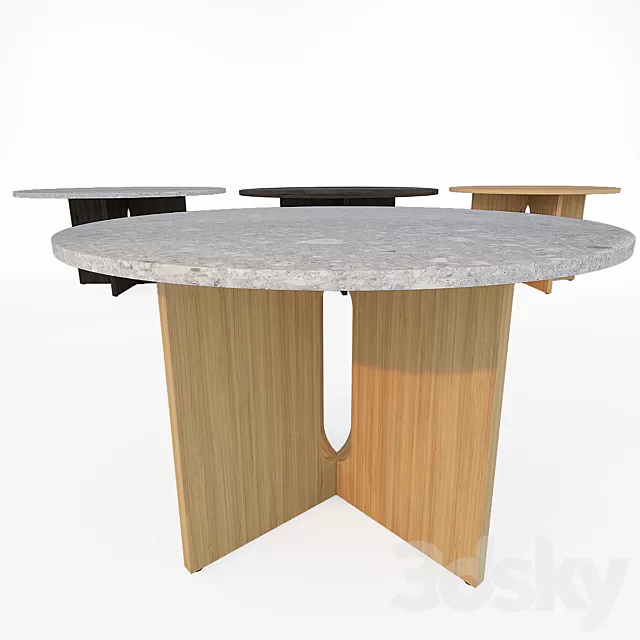 Table 3D Models – Androgyne Dining Table by Menu Table 3D Models – Androgyne Dining Table by Menu