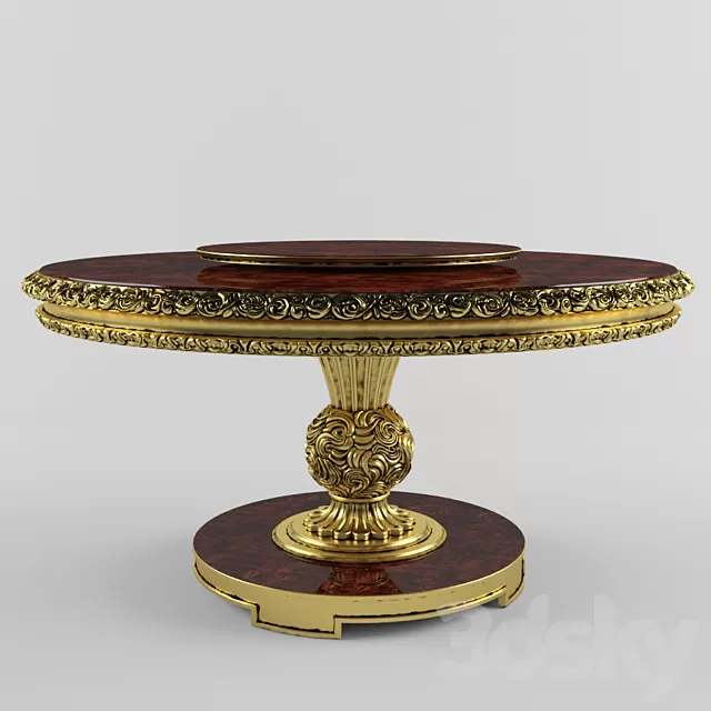 Table 3D Models – Arredamenti Grand Royal art.405 Table 3D Models – Arredamenti Grand Royal art.405