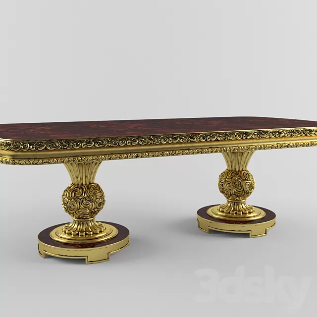 Table 3D Models – Arredamenti Grand Royal art.406 Table 3D Models – Arredamenti Grand Royal art.406