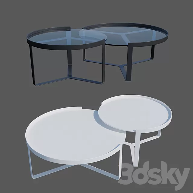 Table 3D Models – Aula Nesting Coffee Table Table 3D Models – Aula Nesting Coffee Table
