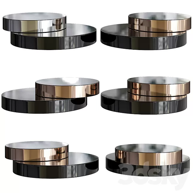 Table 3D Models – BENSON table by Minotti Table 3D Models – BENSON table by Minotti