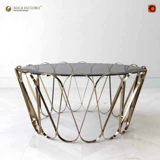 Table 3D Models – Boca Do Lobo AQUARIUS Center Table Table 3D Models – Boca Do Lobo AQUARIUS Center Table
