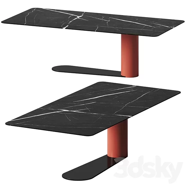 Table 3D Models – Bold Table by Lago Table 3D Models – Bold Table by Lago