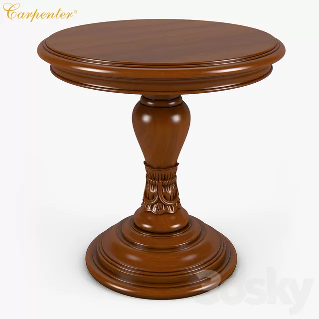 Table 3D Models – Carpenter Round tea table D650x588 Table 3D Models – Carpenter Round tea table D650x588