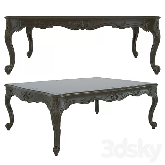 Table 3D Models – Chelini Table Art 1247 Table 3D Models – Chelini Table Art 1247