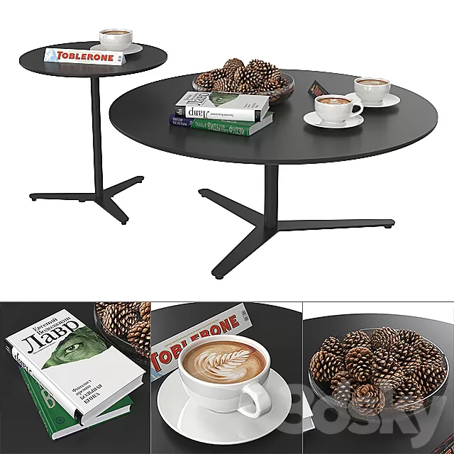 Table 3D Models – Coffee tables Lecco by Signal Table 3D Models – Coffee tables Lecco by Signal