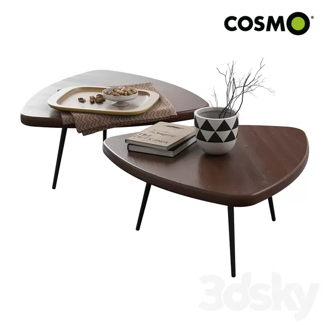 Table 3D Models – Cosmo Charlotte decorative set Table 3D Models – Cosmo Charlotte decorative set