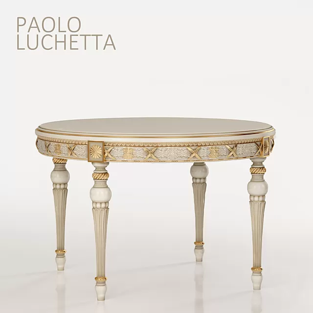 Table 3D Models – Dining Table PAOLO LUCCHETTA Table 3D Models – Dining Table PAOLO LUCCHETTA