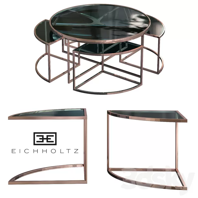 Table 3D Models – Eichholtz coffee table padova Table 3D Models – Eichholtz coffee table padova