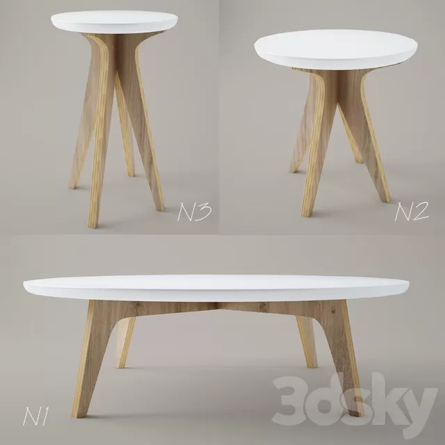 Table 3D Models – ODESD2 tables