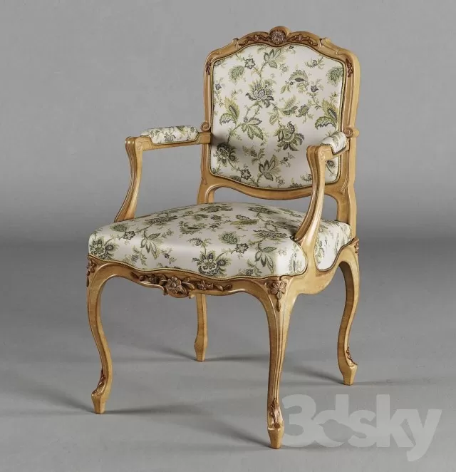 Chair and Armchair 3D Models – 0011