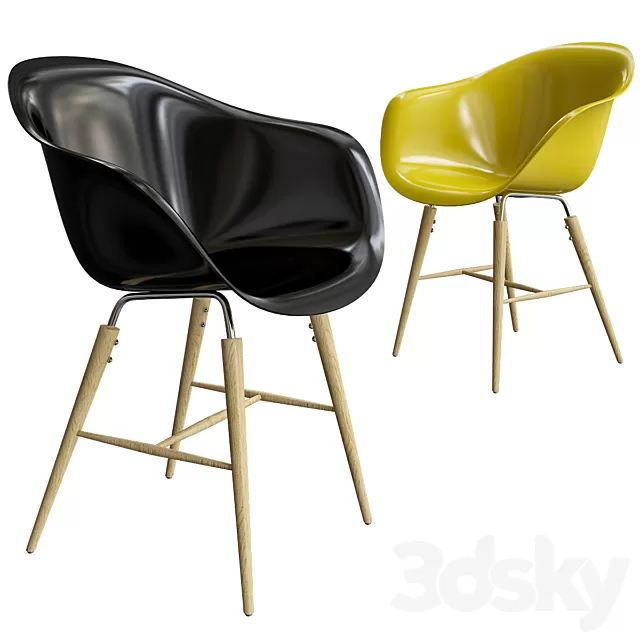 Chair and Armchair 3D Models – 0090