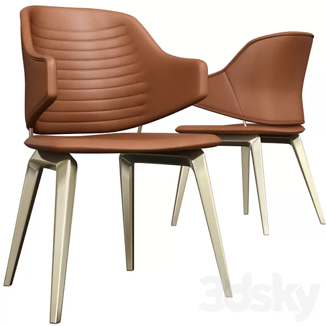 Chair and Armchair 3D Models – 0139