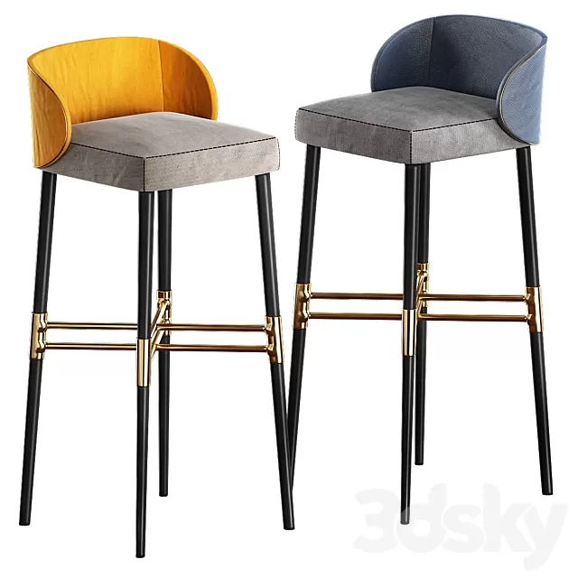 Chair and Armchair 3D Models – 0189