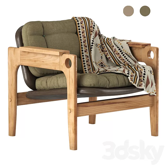 Chair and Armchair 3D Models – 0238