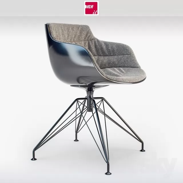 Chair and Armchair 3D Models – 0257