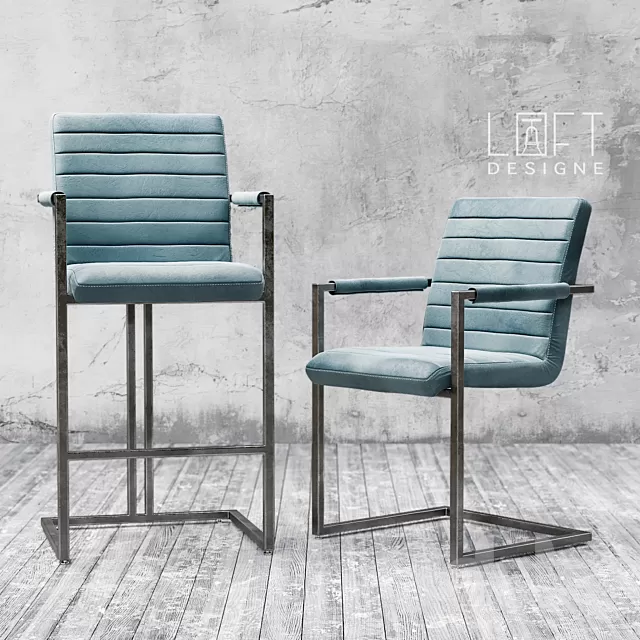 Chair and Armchair 3D Models – 0412 Chair and Armchair 3D Models – 0412