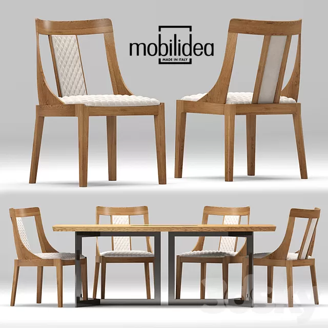 Chair and Armchair 3D Models – 0413 Chair and Armchair 3D Models – 0413