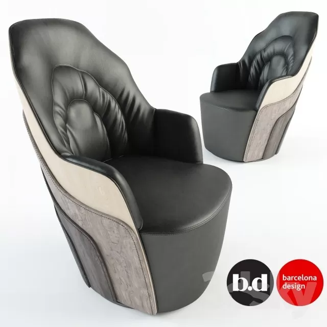 Chair and Armchair 3D Models – 0424 Chair and Armchair 3D Models – 0424