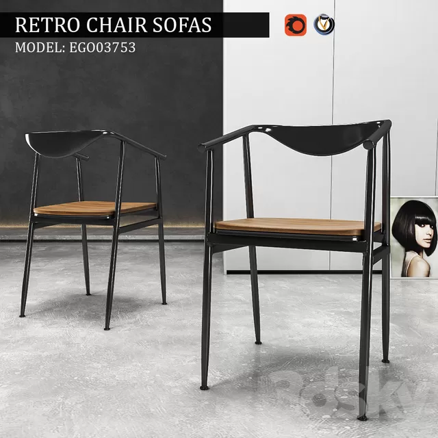 Chair and Armchair 3D Models – 0432 Chair and Armchair 3D Models – 0432