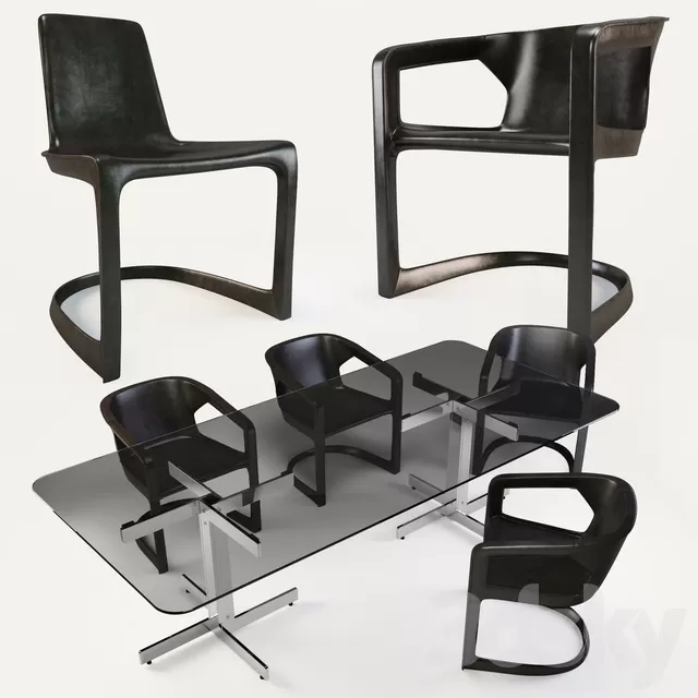 Chair and Armchair 3D Models – 0433 Chair and Armchair 3D Models – 0433