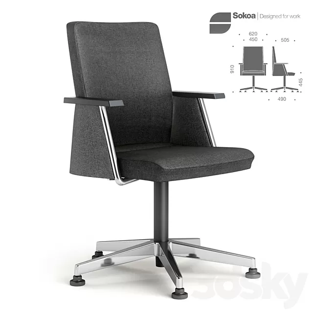 Chair and Armchair 3D Models – 0508 Chair and Armchair 3D Models – 0508