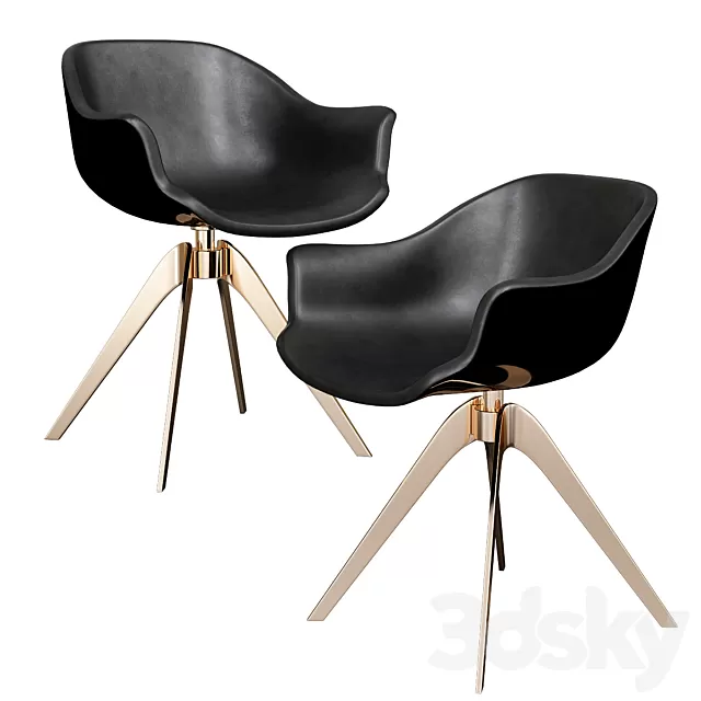 Chair and Armchair 3D Models – Indy by Cattelan Italia