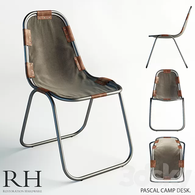 Chair and Armchair 3D Models – PASCAL CAMP DESK Chair and Armchair 3D Models – PASCAL CAMP DESK