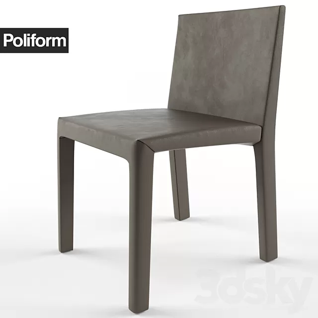 Chair and Armchair 3D Models – POLIFORM Fly Tre Chair and Armchair 3D Models – POLIFORM Fly Tre