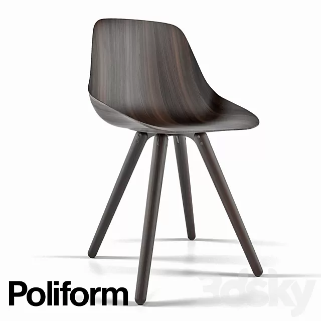 Chair and Armchair 3D Models – Poliform Harmony Chair and Armchair 3D Models – Poliform Harmony