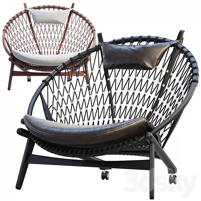 Chair and Armchair 3D Models – PP130 Circle Chair Chair and Armchair 3D Models – PP130 Circle Chair