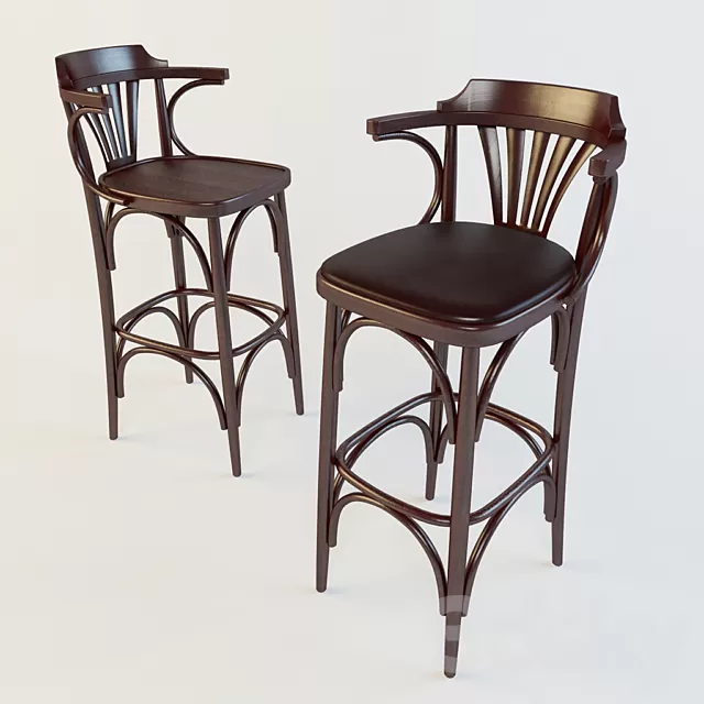Chair and Armchair 3D Models – Viennese chair bar Chair and Armchair 3D Models – Viennese chair bar