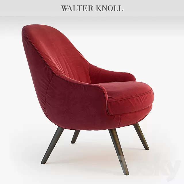 Chair and Armchair 3D Models – Walter Knoll chair 375 Chair and Armchair 3D Models – Walter Knoll chair 375