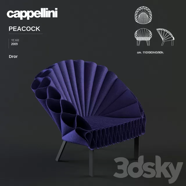 Armchair 3D Models – 0002