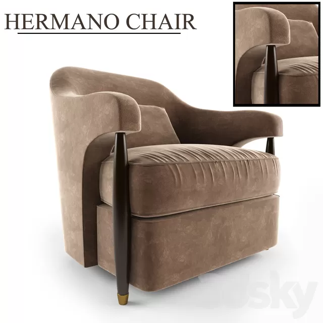 Armchair 3D Models – 0010