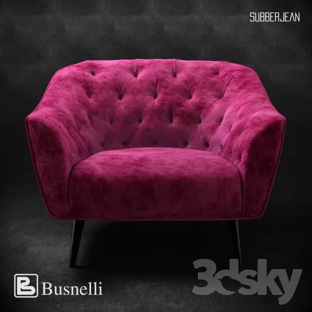 Armchair 3D Models – 0013