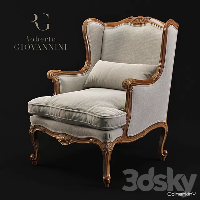 Armchair 3D Models – 0018