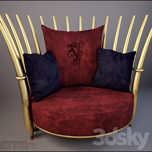 Armchair 3D Models – 0024
