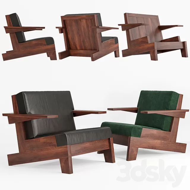 Armchair 3D Models – 0030