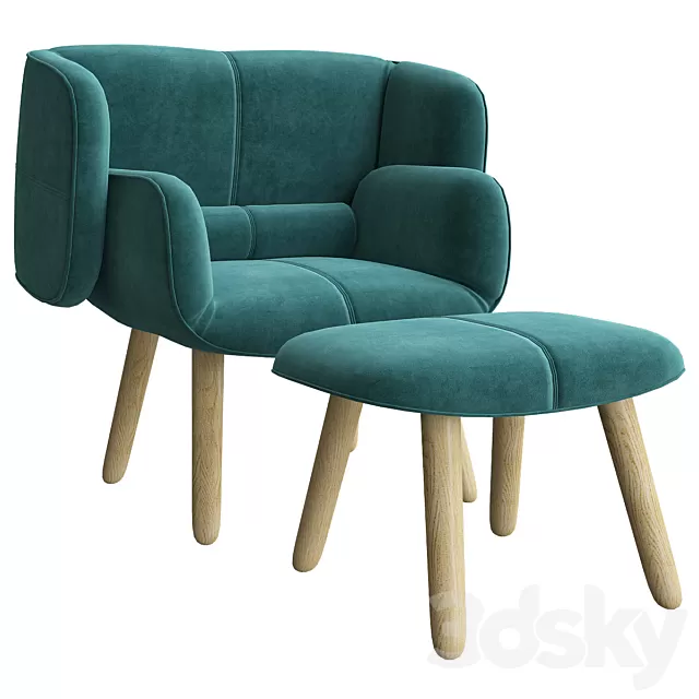 Armchair 3D Models – 0034