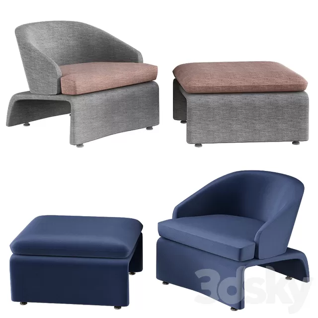 Armchair 3D Models – 0051