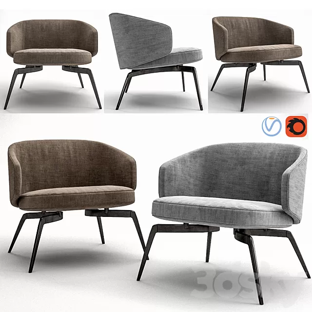 Armchair 3D Models – 0088 Armchair 3D Models – 0088