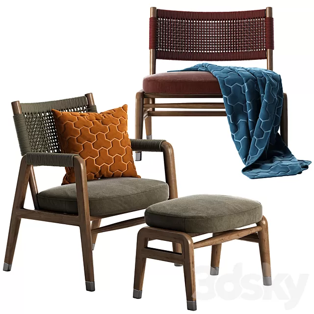 Armchair 3D Models – 0107 Armchair 3D Models – 0107