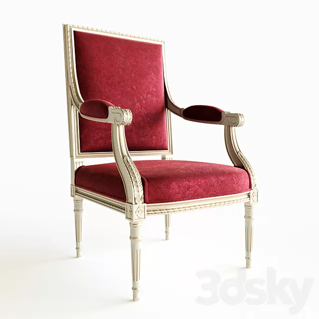 Armchair 3D Models – 0127 Armchair 3D Models – 0127